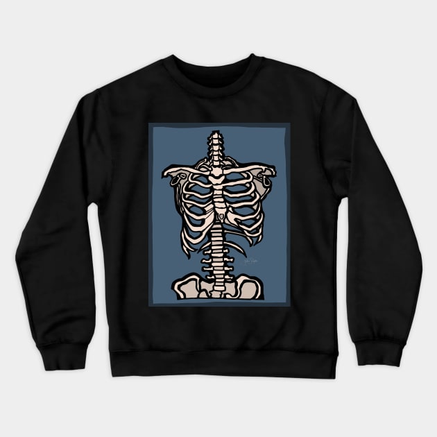 Rib Cage Crewneck Sweatshirt by JSnipe